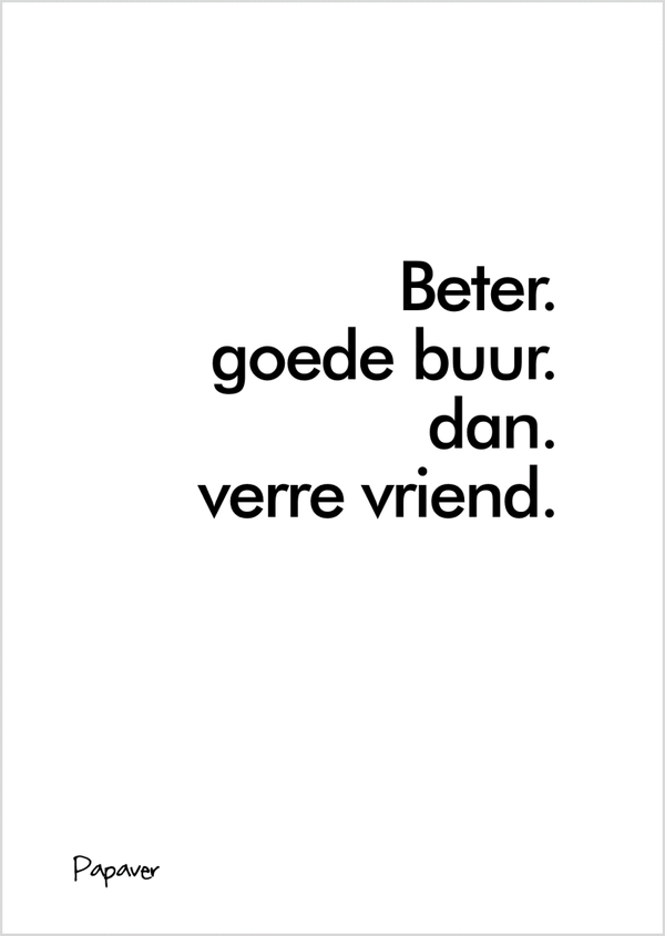 Goede buur