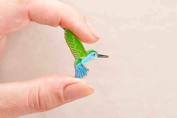 Kaart + pin coolibri