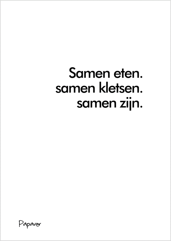 Samen zijn