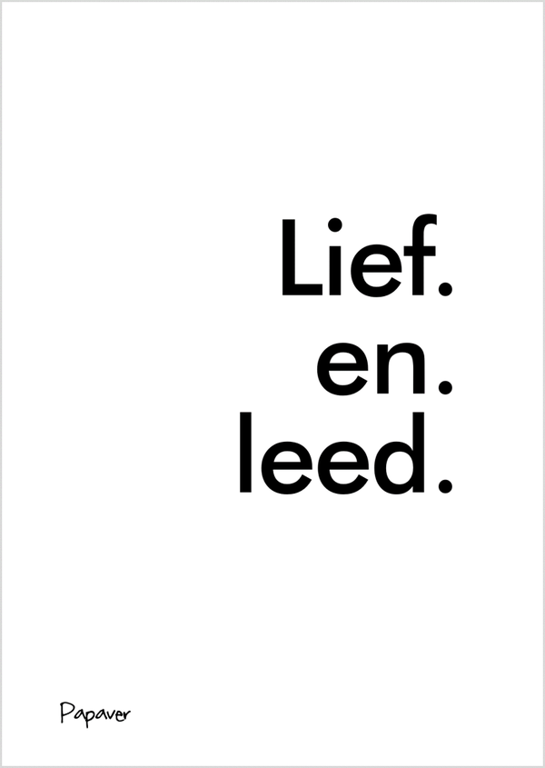 Lief en leed
