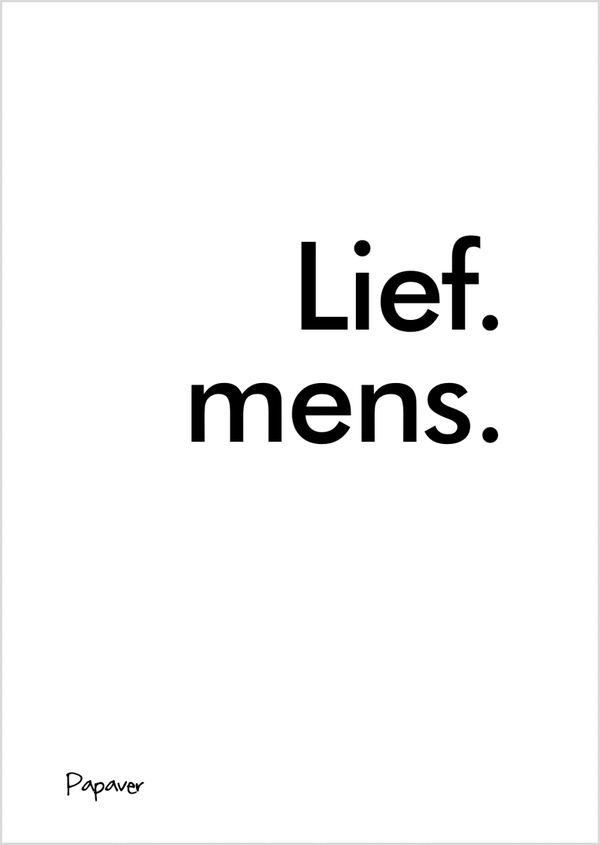 Lief mens