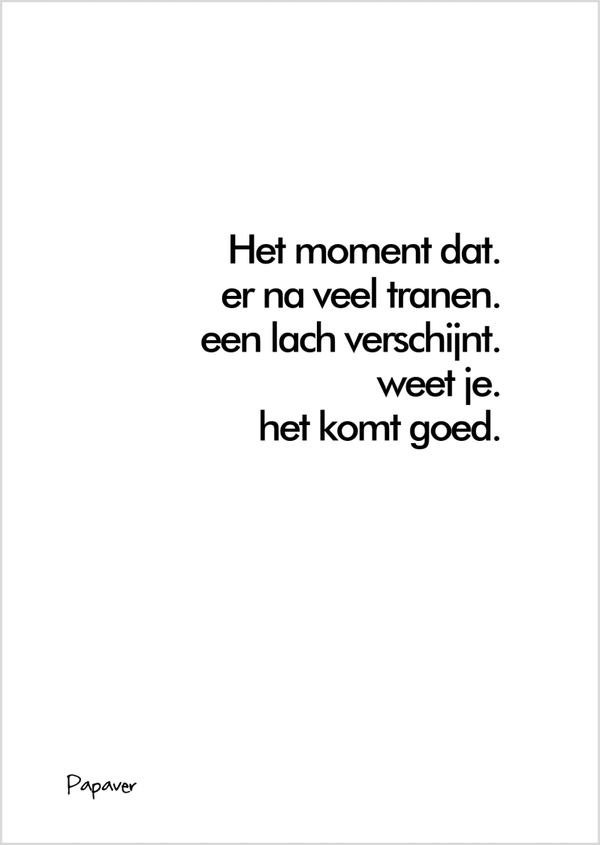Weer een lach