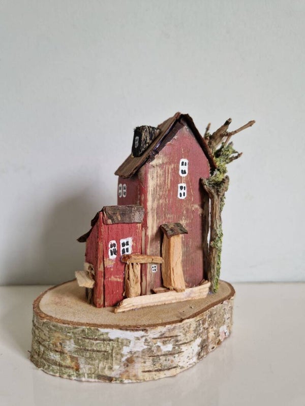 Houten huisje