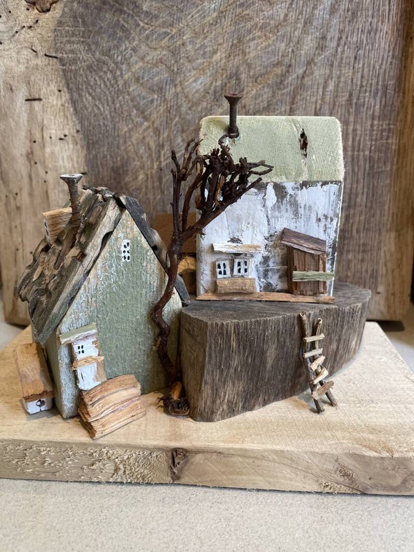 Houten huisje