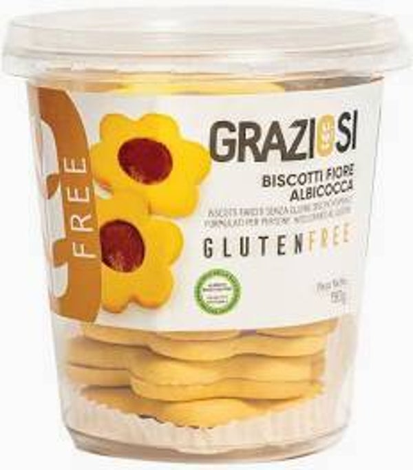 BISCOTTI FIORE ALBICOCCA GRAZIOSI