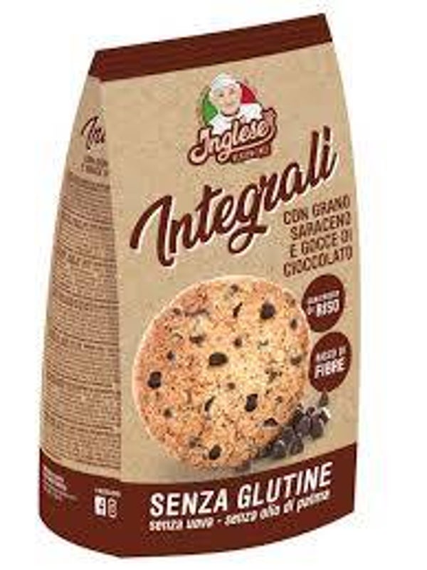 BISCOTTI INTEGRALI GOCCE CIOCCOLATO INGLESE