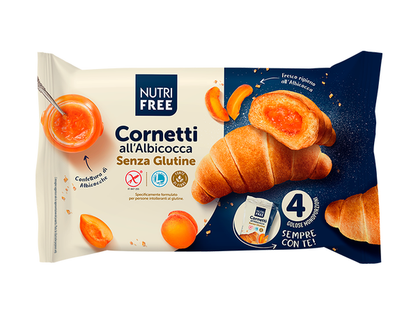 NUTRIFREE CORNETTI ALBICOCCA