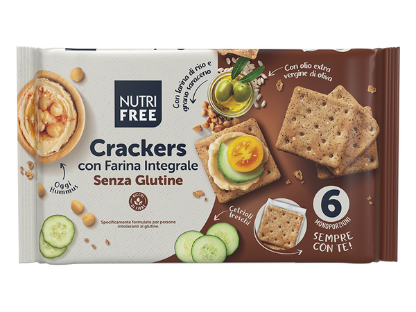 NUTRIFREE CRACKER CON FARINA INTEGRALE