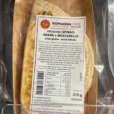 CRESCIONE ROMAGNA FREE GRANA SPINACI E MOZZARELLA