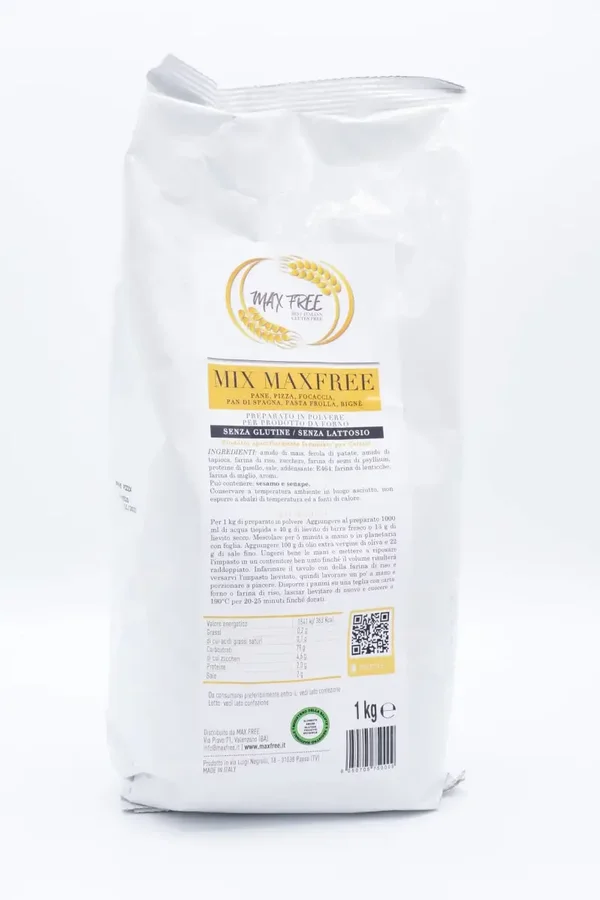 MIX MAX FREE PANE PIZZA FOCACCIA