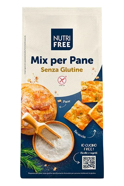 farina mix per pane Nutrifree