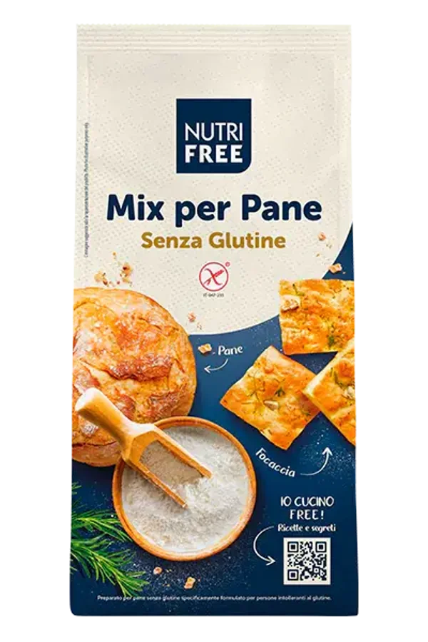farina mix per pane Nutrifree