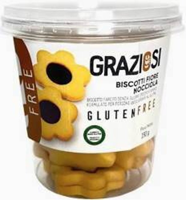 BISCOTTI FIORE NOCCIOLA GRAZIOSI
