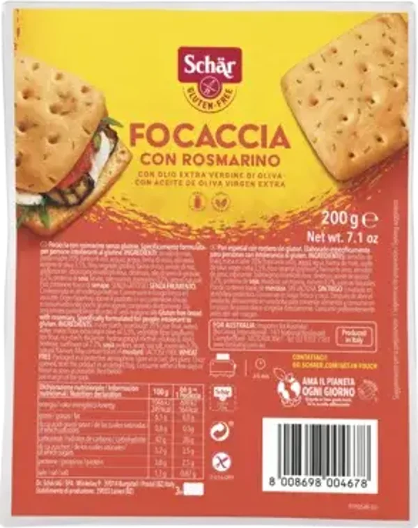 SCHAR FOCACCIA