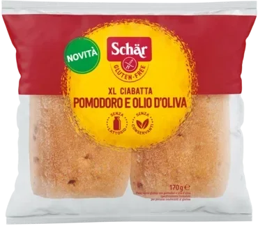 SCHAR XL CIABATTA POMODORO E OLIO DI OLIVA