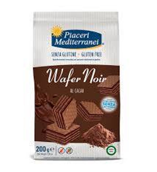 WAFER NOIR PIACERI MEDITERRANEI