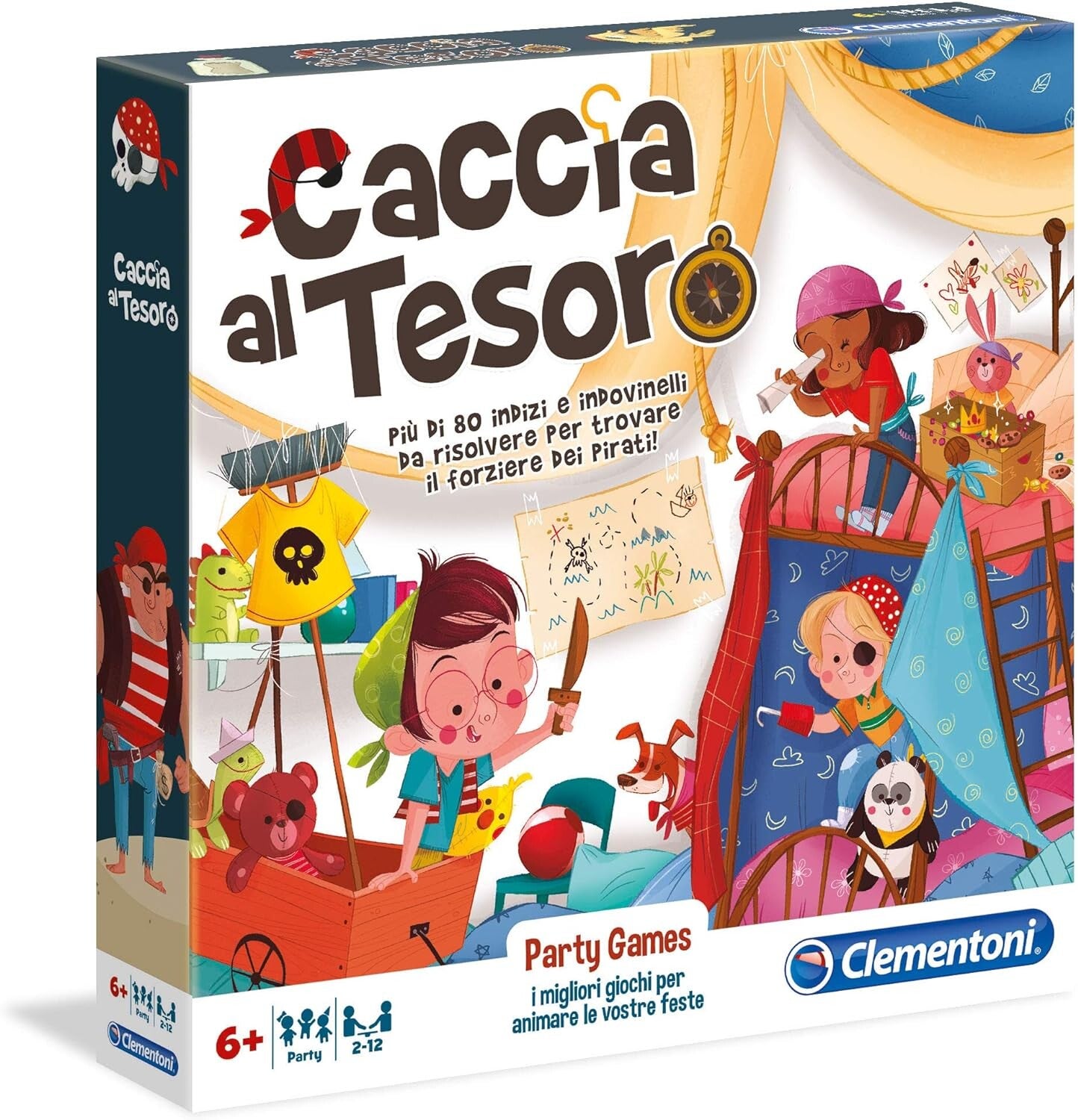 Gioco Caccia Al Tesoro Gioco di Societa Gioco da Tavolo Clementoni