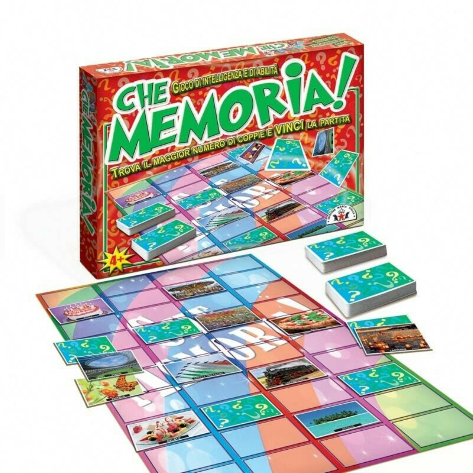 Gioco Che Memoria Gioco di Societa Gioco da Tavolo Arti Grafiche Ruggero Sala