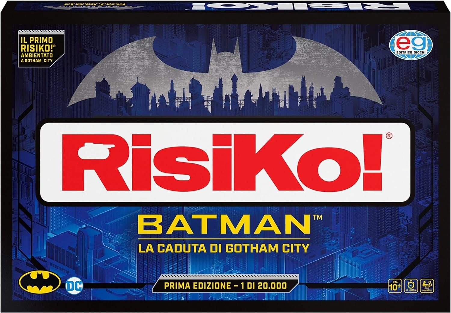 Gioco Risiko Batman Gioco di Societa Gioca da Tavolo Gotham City Editrice Giochi