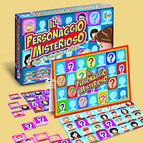 Gioco Il Personaggio Misterioso Gioco di Societa Gioco da Tavolo Edizione Stella