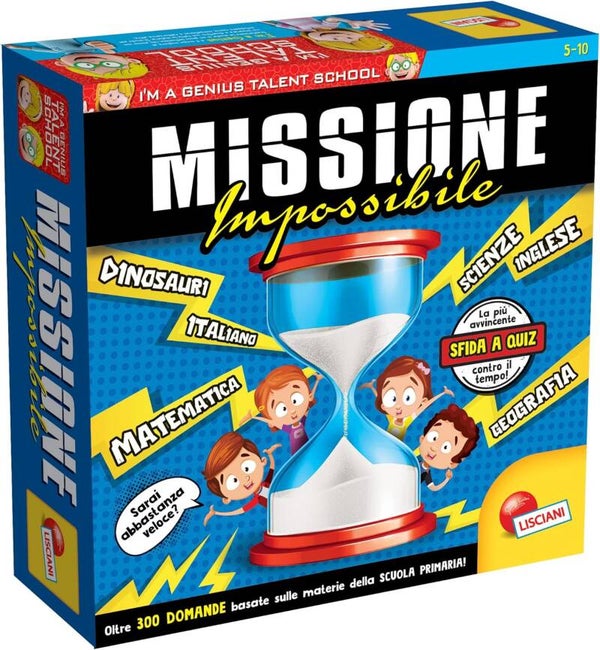 Gioco Missione Impossibile Gioco di Societa Per Bambini e Ragazzi Lisciani