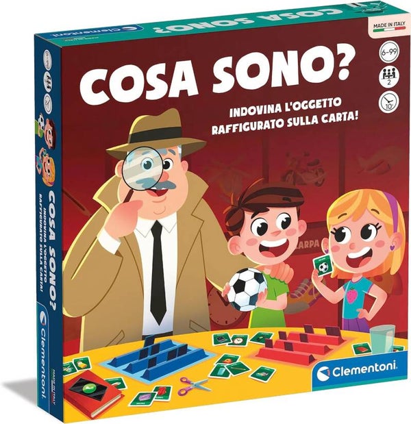 Gioco Cosa Sono? Gioco di Societa Gioco da Tavolo Gioco Investigativo Clementoni