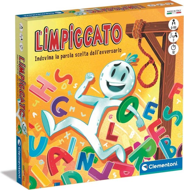 Gioco L'Impiccato Gioco di Societa da Tavolo Indovina La Parola Clementoni