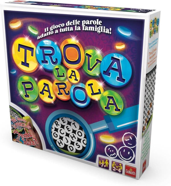 Gioco Trova La Parola Gioco di Societa da Tavolo Italiano Per Ragazzi e Famiglie