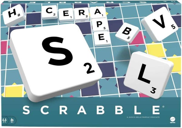 Gioco Scrabble L'Originale Italiano Gioco di Societa da Tavolo Per Ragazzi