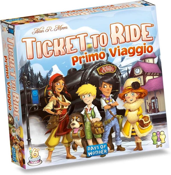 Gioco Ticket To Ride Primo Viaggio in Italiano Gioco di Societa da Tavolo