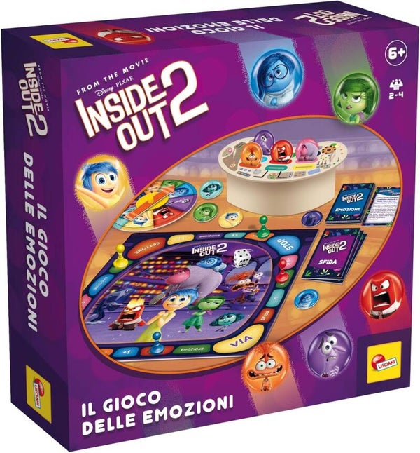 Gioco Inside Out 2 Gioco di Societa da Tavolo Per Ragazzi e Famiglie Lisciani
