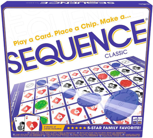 Gioco Sequence in Italiano Gioco di Societa Da Tavolo Per Ragazzi e Famiglie