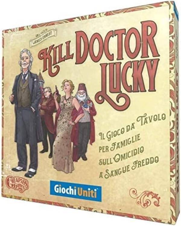 Gioco Kill Doctor Lucky in Italiano Gioco Di Societa Da Tavolo Per Famiglie