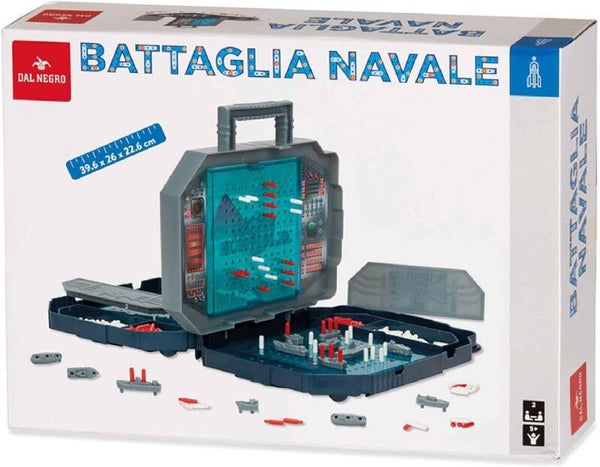 Gioco Battaglia Navale in Valigetta Deluxe 26x22 Gioco Di Societa Dal Negro