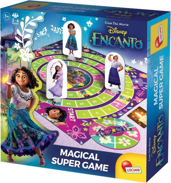 Gioco Encanto Disney Gioco di Societa da Tavolo Per Bambini e Famiglie Lisciani