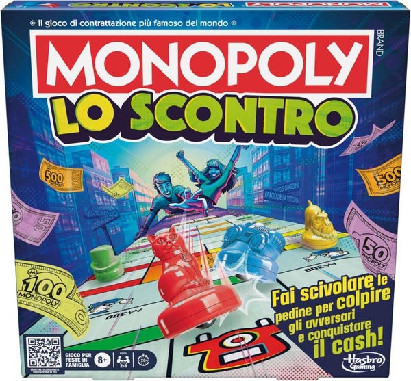 Gioco Monopoly Lo Scontro Gioco di Societa da Tavolo Per Ragazzi e Famiglie