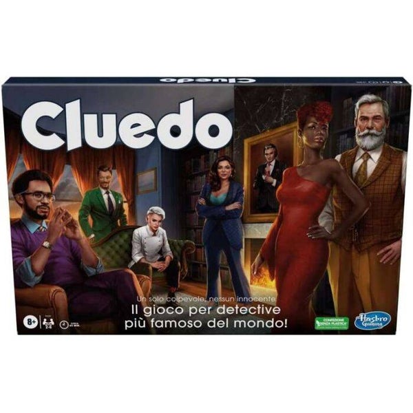 Gioco Cluedo Nuova Versione Gioco di Societa Da Tavolo Per Ragazzi e Famiglie