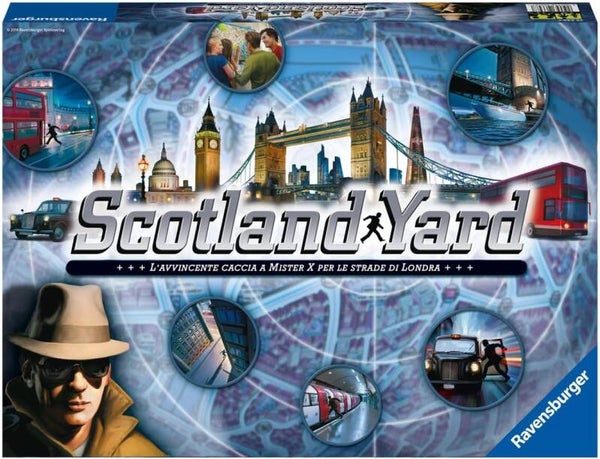 Gioco Scotland Yard in Italiano Gioco di Societa da Tavolo x Ragazzi e Famiglie