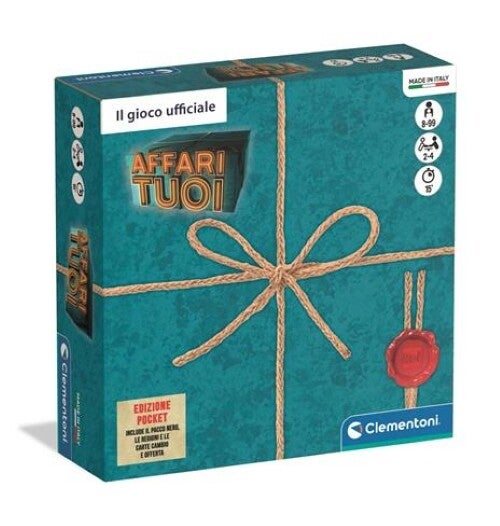 Gioco Affari Tuoi Edizione Pocket 2026 Gioco Ufficiale da Tavolo e Societa Clementoni