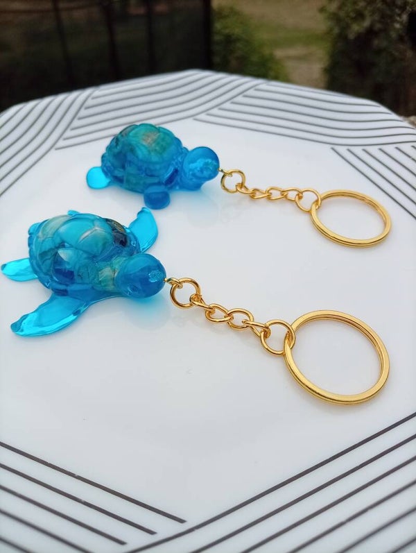 Porte clefs tortue (honu) ocean de terre ou de mer