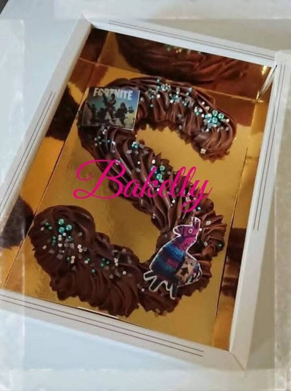 Chocolade letter standaard