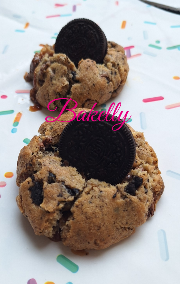 Chocolate chip cookie oreo/caramel