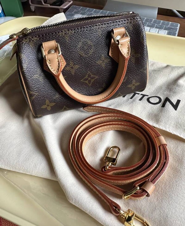 Mini speedy nano bag LV pre loved