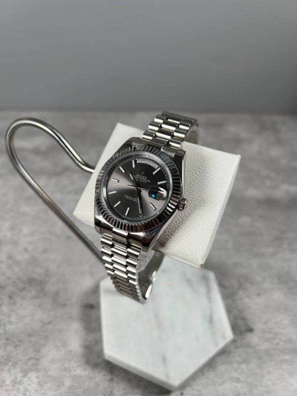 Rolex day date grey dial