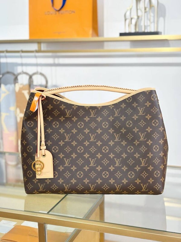 LV Again Monogram canvas