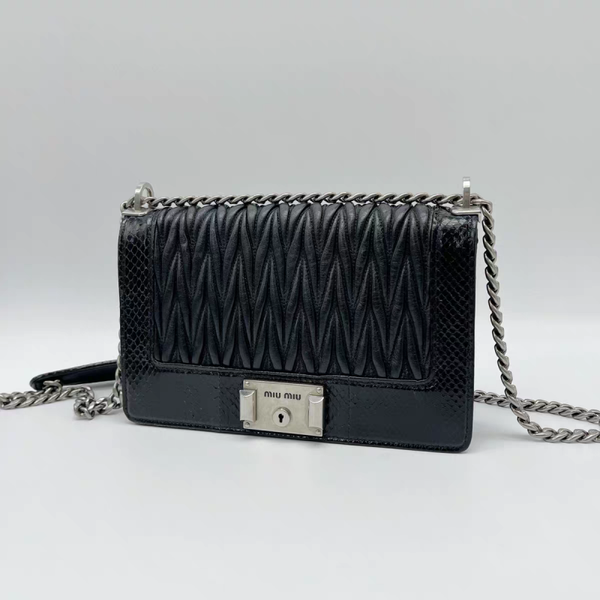 Miu Miu Club leather handbag