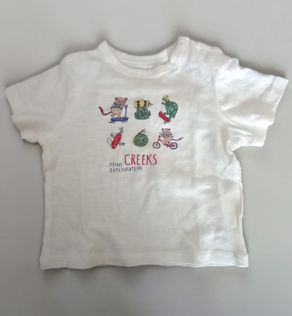 Tee-shirt bébé, 6 mois, Creeks