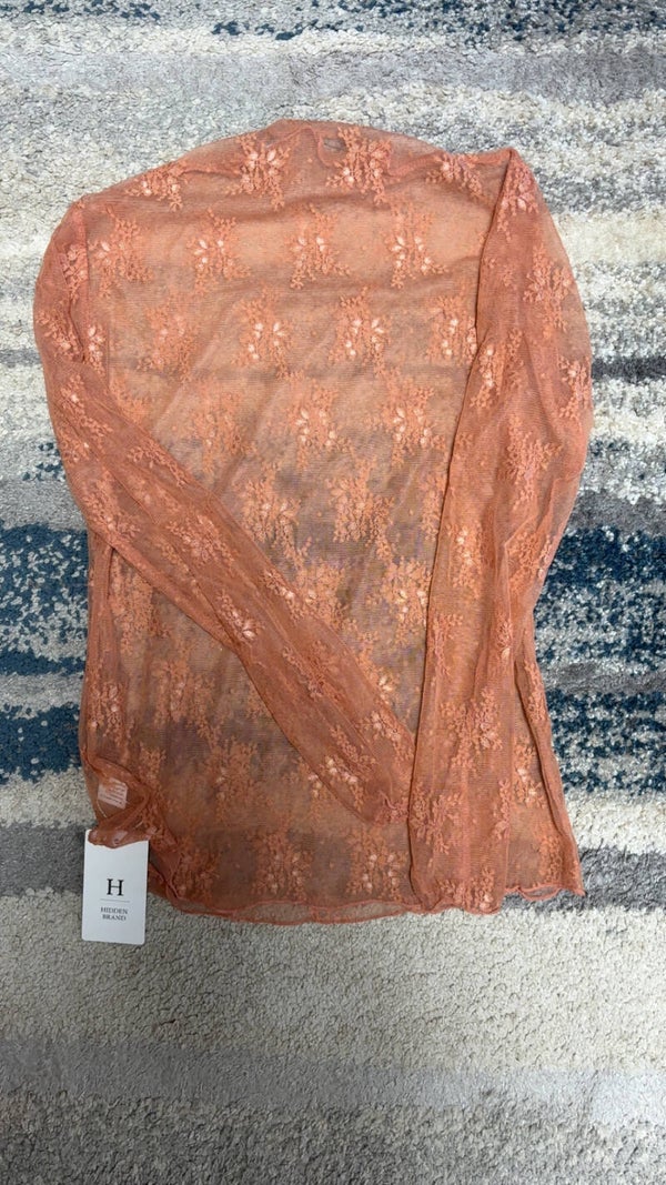 Hidden Brand Lace Layering Long Sleeve