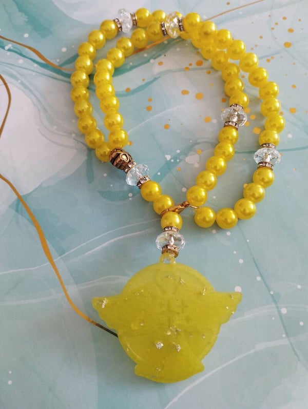 ✨ Bracelet ange en résine transformable – Protection & Lumière