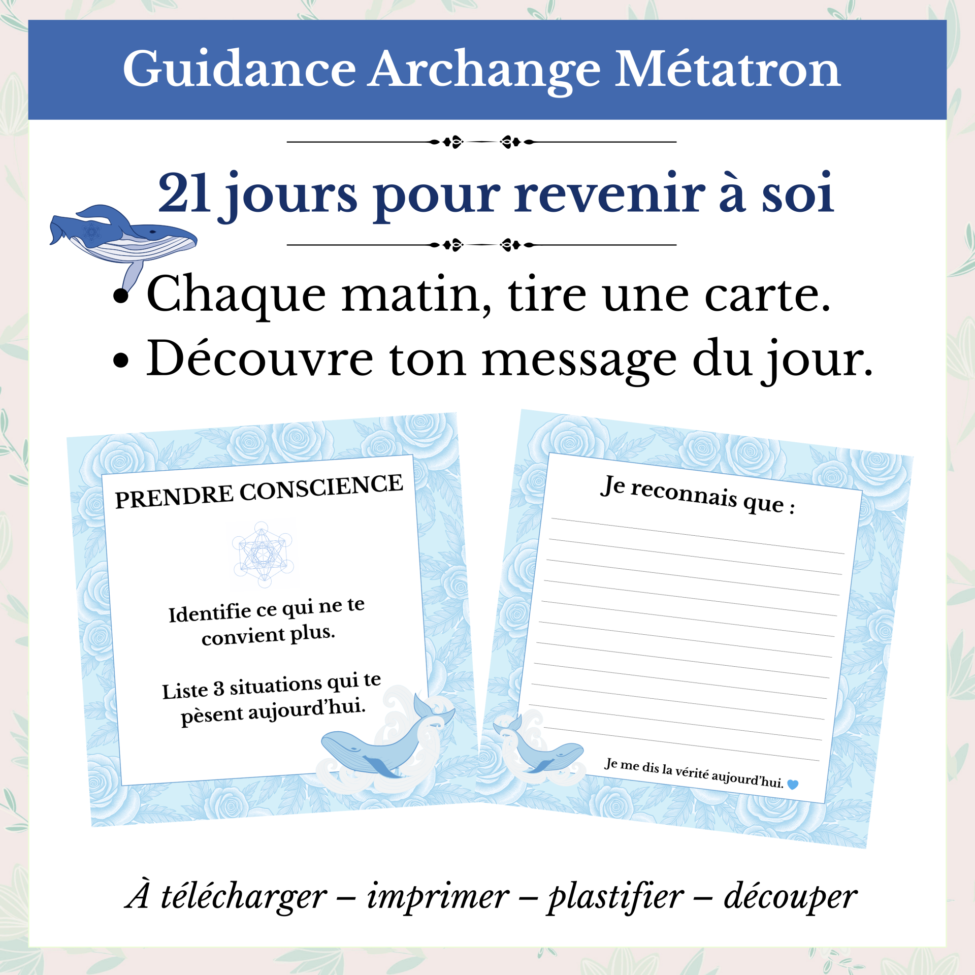 🌊 Je me choisis – 21 jours pour revenir à soi